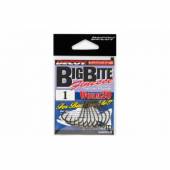 Carlige offset Decoy Worm 20 Big Bait Finesse Nr.4, Negru, 9 buc/plic