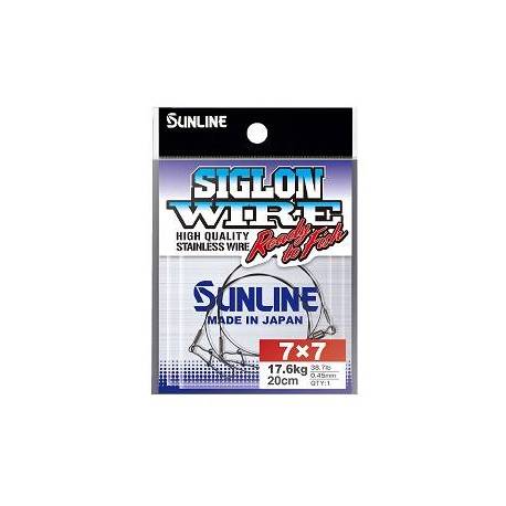 Struna Sunline Siglon S-Wire 7x7 20cm - 4.3kg (2buc./plic)