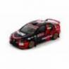 Macheta auto MITSUBISHI LANCER EVO X (2008) 1:43 rosu/negru IXO