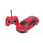 Macheta auto AUDI R8 V10 (2007) cu telecomanda 1:24 rosu Welly