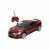 Macheta auto ASTON MARTIN VANQUISH (2002) cu telecomanda 1:24 visiniu Welly