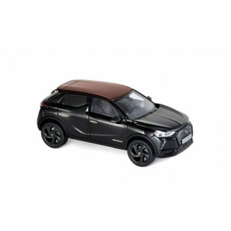 Macheta auto DS (Citroen) 3 Crossback 'La Premiere' (2019) 1:43 negru si rosu Norev