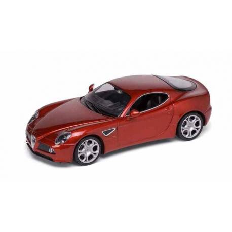 Macheta auto ALFA ROMEO 8C Competizione (2007) 1:24 rosu Welly