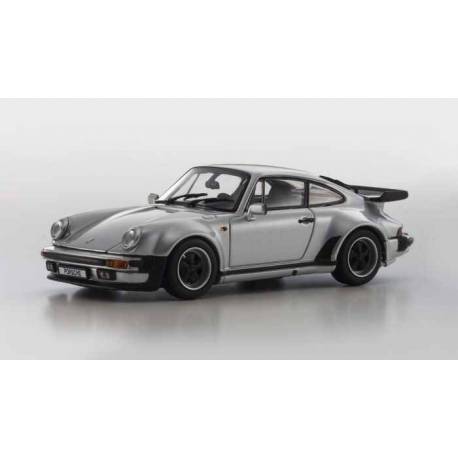 Macheta auto PORSCHE 911 (930) 3.3 Turbo (1988) 1:43 argintiu Kyosho Models