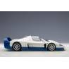 Macheta auto MASERATI MC12 Road Presentation Car (2004) 1:18 alb-albastru AutoArt