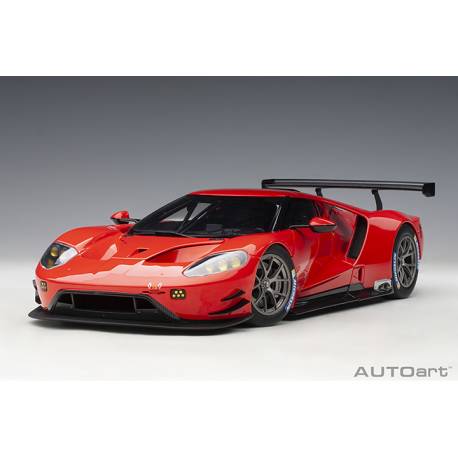 Macheta auto FORD GT LM Plain Body Version (2018) 1:18 rosu AutoArt