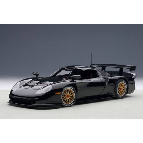 Macheta auto Porsche 911 GT1 (1997) 1:18 negru AutoArt