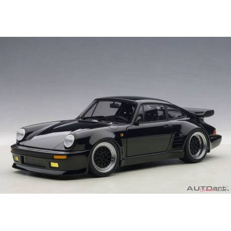 Macheta auto PORSCHE 911 (930) Turbo Wangan Midnight - Black Bird 1:18 negru AutoArt