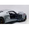 Macheta auto HENNESSEY VENOM GT SPYDER (2010) 1:18 argintiu-gri AutoArt