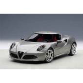 Macheta auto ALFA ROMEO 4C (2013) 1:18 gri metalizat