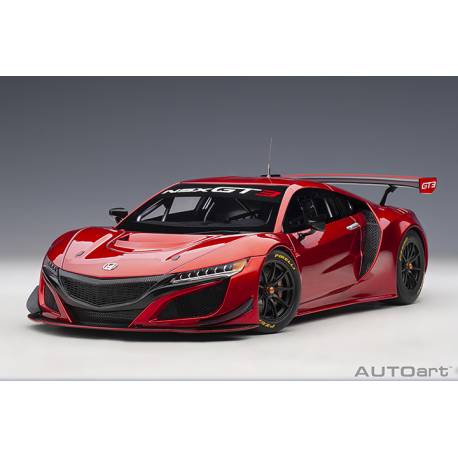 Macheta auto HONDA NSX GT3 (2018) 1:18 rosu