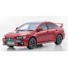 Macheta auto MITSUBISHI LANCER EVO X (2012) 1:18 rosu metalizat Kyosho Models