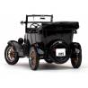 Macheta auto FORD model T (1925) cu figurine Stan si Bran 1:24 negru Sun Star Models