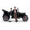 Macheta auto FORD model T (1925) cu figurine Stan si Bran 1:24 negru Sun Star Models