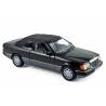 Macheta auto MERCEDES-BENZ 300 CE Cabrio (1990) 1:18 negru Norev