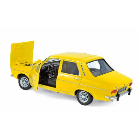 Macheta auto RENAULT 12 TS (1973) 1:18 galben Norev