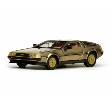 Macheta auto DeLOREAN DMC 12 Coupe (1981) 1:18 auriu Sun Star Models