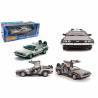 Macheta auto DeLOREAN LK Coupe (1985) Back to the future I 1:18 argintiu Sun Star Models