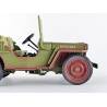 Macheta auto JEEP Willys Military Police (1944) 1:18 verde murdar Triple9 Collection