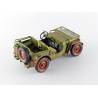 Macheta auto JEEP Willys Military Police (1944) 1:18 verde murdar Triple9 Collection