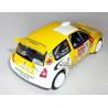 Macheta auto RENAULT CLIO Super 1600 (2004) 1:43 galben-alb Universal Hobbies