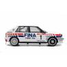 Macheta auto LANCIA Delta HF Integrale 16V FINA (1991) 1:18 alb-rosu-albastru Solido