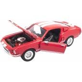 Macheta auto SHELBY GT-500 KR (1968) 1:18 rosu Lucky Die Cast