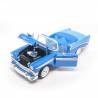 Macheta auto CHEVROLET Bel Air Convertible (1956) 1:18 albastru Lucky Die Cast