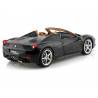 Macheta auto FERRARI 458 SPIDER (2011) 1:24 negru mat Hot Wheels