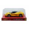 Macheta auto FERRARI LaFerrari (2013) 1:24 galben Hot Wheels