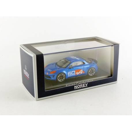 Macheta auto ALPINE RENAULT A110 Celebration LeMans (2015) 1:43 albastru Norev