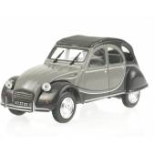 Macheta auto CITROEN 2CV Charleston (1982) 1:43 negru-gri Norev