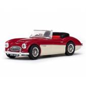 Macheta auto AUSTIN HEALEY 3000 (1959) 1:43 alb-rosu Sun Star Models