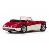 Macheta auto AUSTIN HEALEY 3000 (1959) 1:43 alb-rosu Sun Star Models