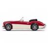 Macheta auto AUSTIN HEALEY 3000 (1959) 1:43 alb-rosu Sun Star Models