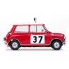 Macheta auto MORRIS (MINI) COOPER (1964) 1:43 rosu-alb Sun Star Models