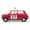 Macheta auto MORRIS (MINI) COOPER (1964) 1:43 rosu-alb Sun Star Models