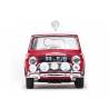 Macheta auto MORRIS (MINI) COOPER (1964) 1:43 rosu-alb Sun Star Models