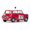 Macheta auto MORRIS (MINI) COOPER (1964) 1:43 rosu-alb Sun Star Models