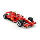 Macheta auto FERRARI F1 Kimi Raikkonen (2007) 1:43 rosu HotWheels