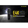 Lanterna Nitecore E4K, reincarcabila USB-C, 4400 Lumeni, 211 metri