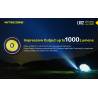 Lanterna felinar Nitecore LR12, 1000 Lumeni, 166 metri