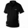 Tricou polo DAIWA, negru, pentru pescuit, marimea XXL