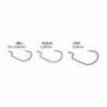 Carlige offset Varivas Nogales Inch Hook, Small, 10 buc/plic