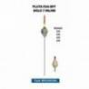 Pluta EVA BFF Bolo 7 Inline 2.0g, Antena Multicolor