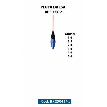 Pluta balsa BFF Tec 2 1.5 grame