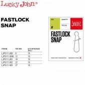 Lucky John AGRAFA FASTLOCK SNAP (DUOLOCK) 0000/8KG, 10buc/plic