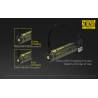 Acumulator Nitecore NL1826R, Li-Ion, 2600 mAh, PCB, reincarcabil Micro USB