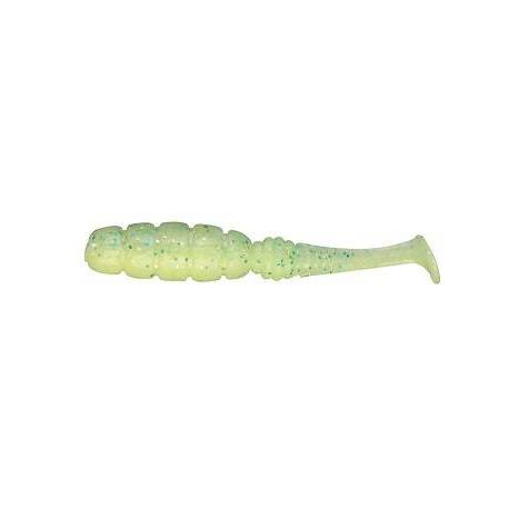 Shaduri JACKALL Good Meal Shad 2", 5cm, culoare Hot Lime / Glow Chartreuse, 7 buc/plic