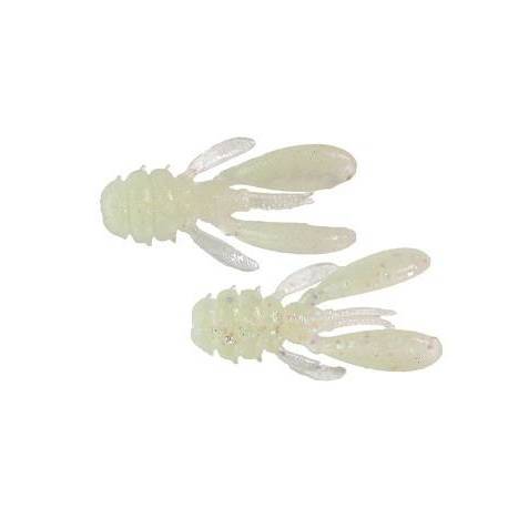 Naluci JACKALL Good Meal Craw 1.5" Goodmeal Glow, 3.8cm, 7 buc/plic